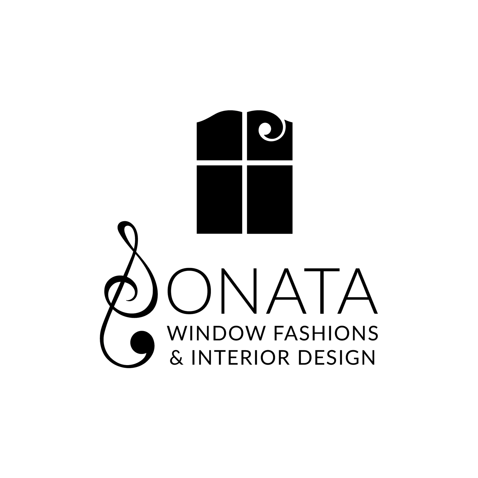 Sonata Logo - Black